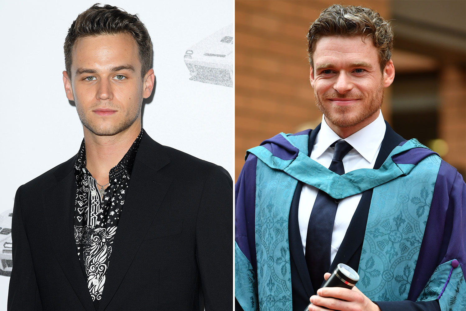 Brandon Flynn cheering on <b>Richard</b> <b>Madden</b> at his graduation is hitting us ha...