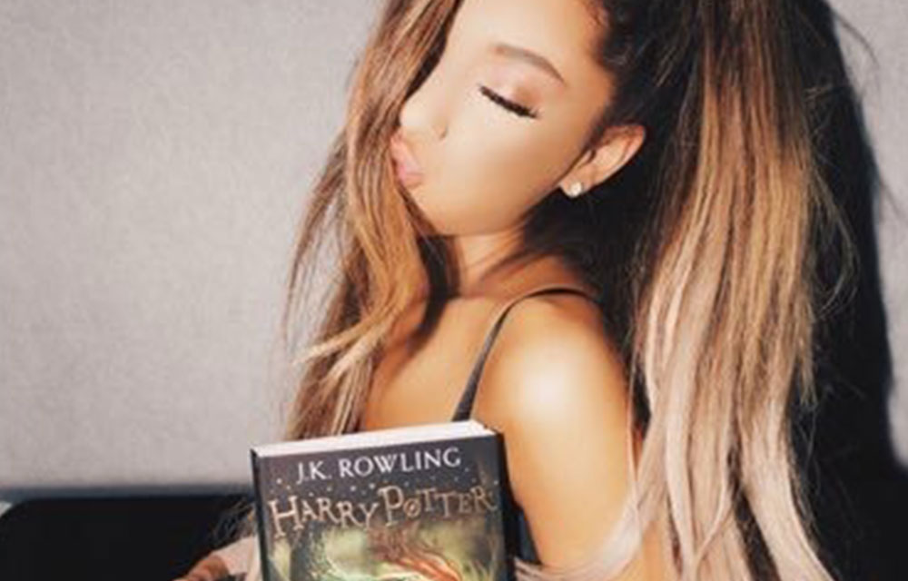 Ariana Grande Responds JK Rowling Harry Potter Spell | Girlfriend